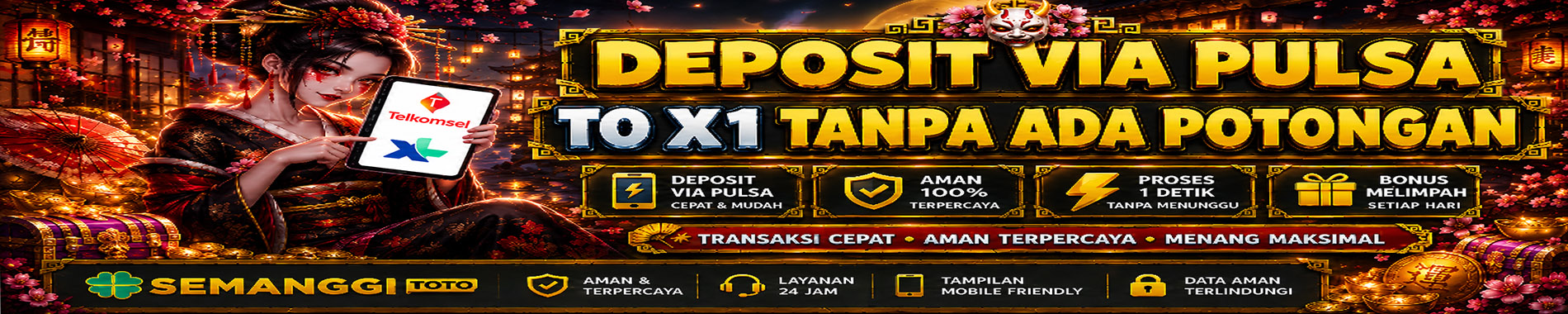 SLIDE DEPOSIT PULSA TANPA POTONGAN SEMANGGITOTO